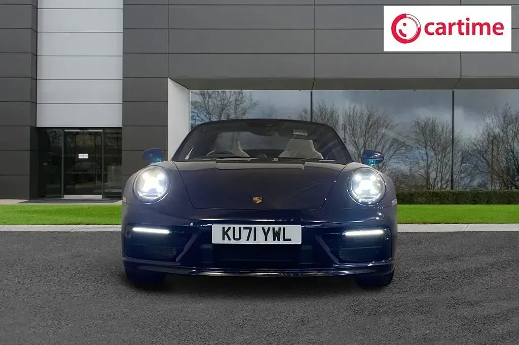 Used Porsche 992 450 HP (330 kW) 2021 Blue Cabriolet
