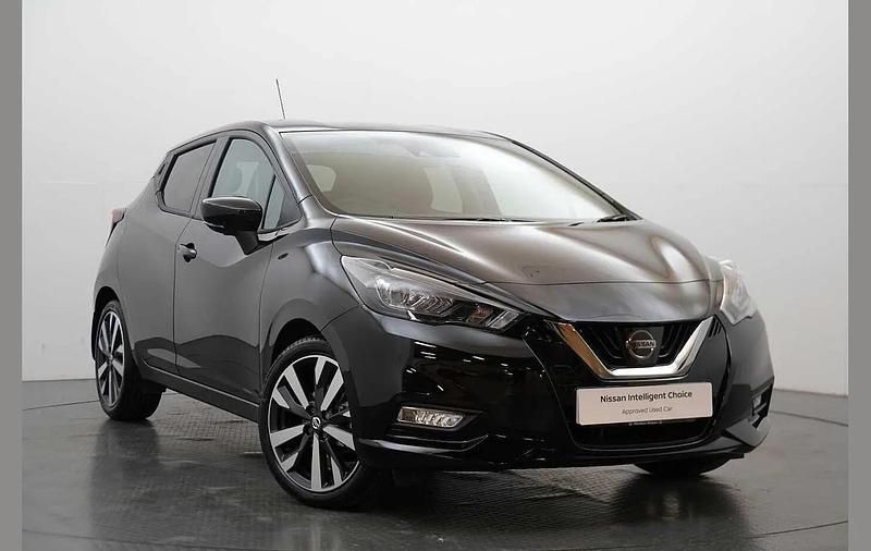 Used Nissan Micra Tekna 91 HP (66 kW) 2022 Black Hatchback