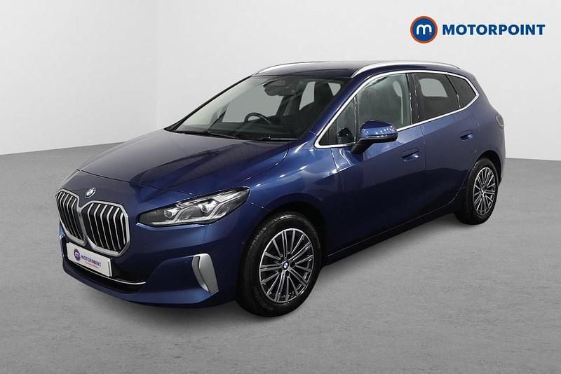 Used BMW 220 Luxury Line 156 HP (114 kW) 2022 Blue Hatchback