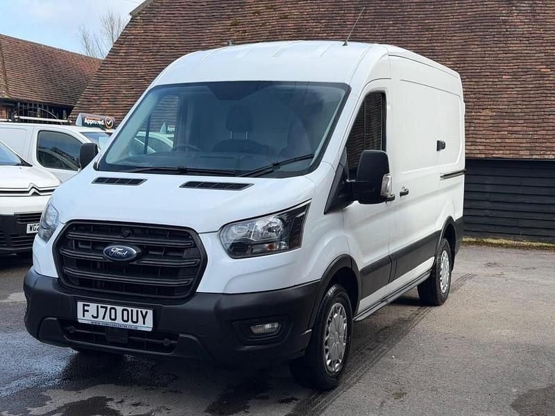 Used Ford Transit S 130 HP (95 kW) 2020 White Van