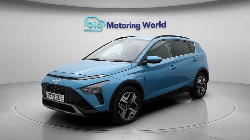 Used Hyundai Bayon Premium 101 HP (74 kW) 2023 Turquoise SUV