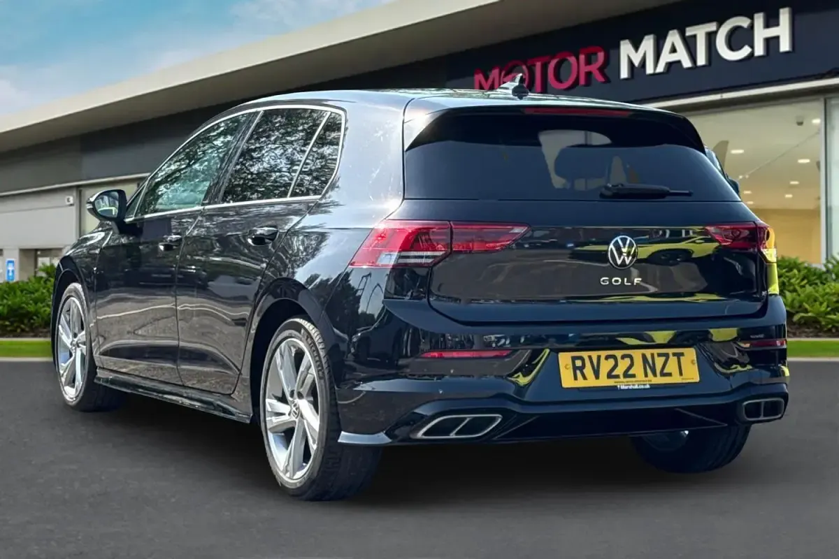 Used VW Golf VIII R-line 2022 Black Hatchback