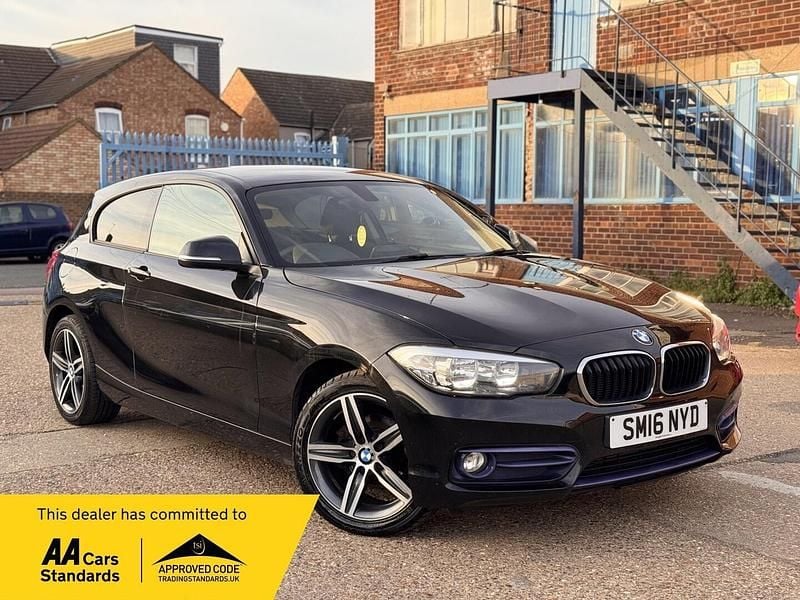 Black Used 2016 BMW 118 Sport Line Hatchback | £7,495 (Good price) - Image 1/4