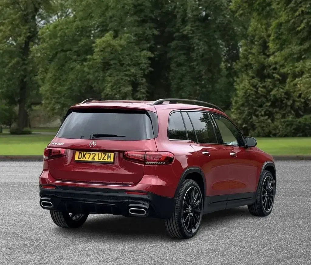 Used Mercedes GLB200 AMG line 163 HP (119 kW) 2022 Red SUV