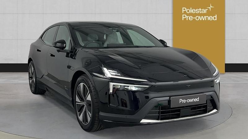 Blue New 2025 Polestar 4 Plus SUV | £46,790 - Image 1/4