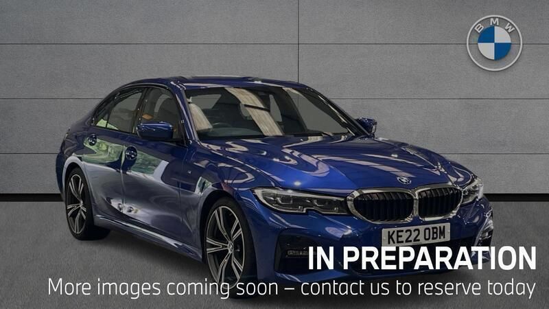 Blue Used 2022 BMW 320 M Sport | £25,000 (Good price) - Image 1/4