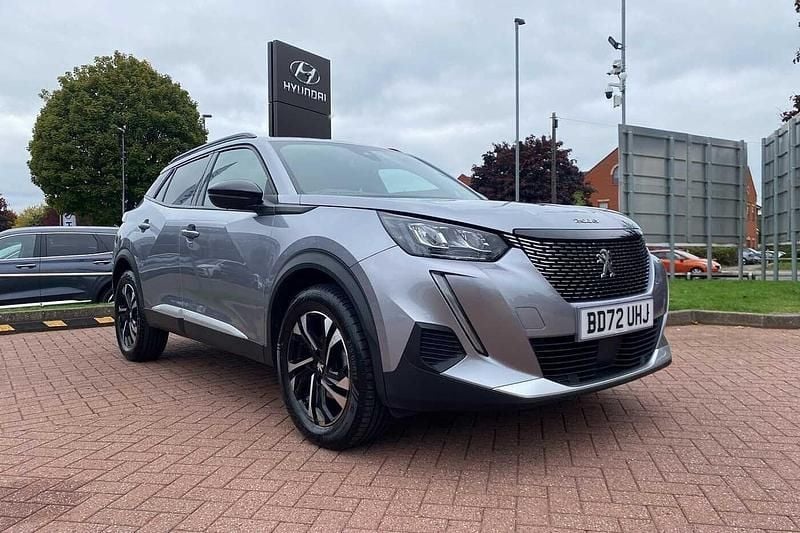 Grey Used 2022 Peugeot 2008 Allure+ SUV | £14,100 (Good price) - Image 1/4