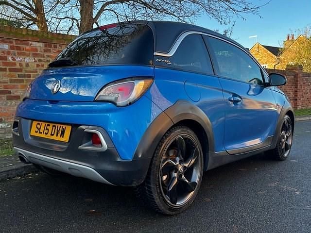 Used Vauxhall Adam Rocks 115 HP (84 kW) 2015 Blue Hatchback