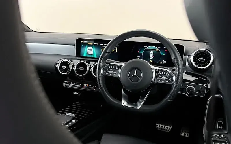 Used Mercedes CLA220 AMG line 190 HP (139 kW) 2020 Grey Coupe