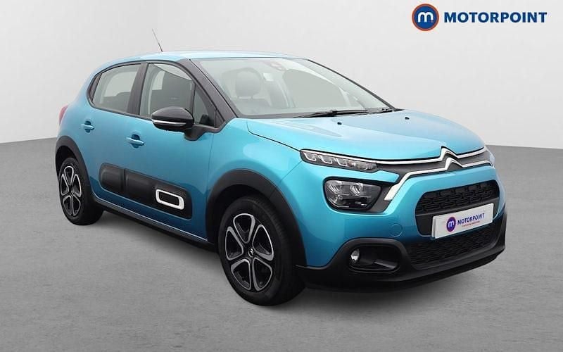 Blue Used 2022 Citroën C3 PureTech Hatchback | £10,899 (Good price) - Image 1/4