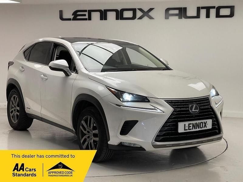White Used 2020 Lexus NX300h SUV | £20,990 (Good price) - Image 1/4