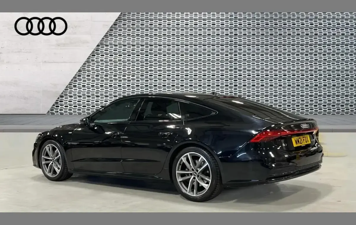 Used Audi A7 Black Edition 265 HP (194 kW) 2021 Black Sedan