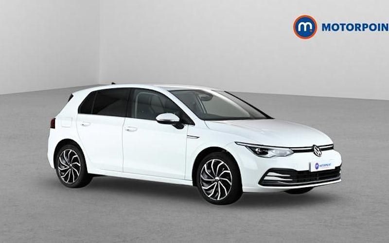 Used VW Golf VIII Edition 131 HP (96 kW) 2023 White Hatchback