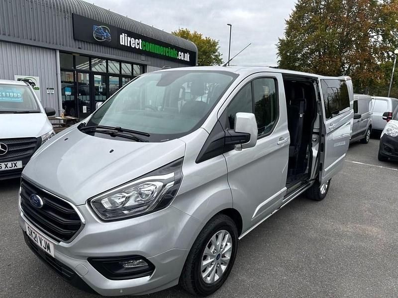 Silver Used 2021 Ford Transit Custom Limited Van | £19,995 (Good price) - Image 1/3