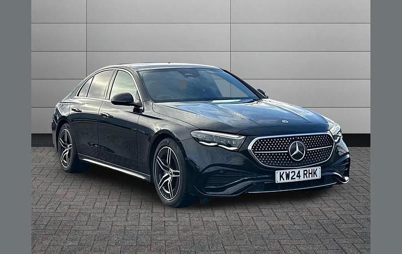 Black Used 2024 Mercedes E220 AMG Line Premium Sedan | £40,595 (Fair price) - Image 1/4