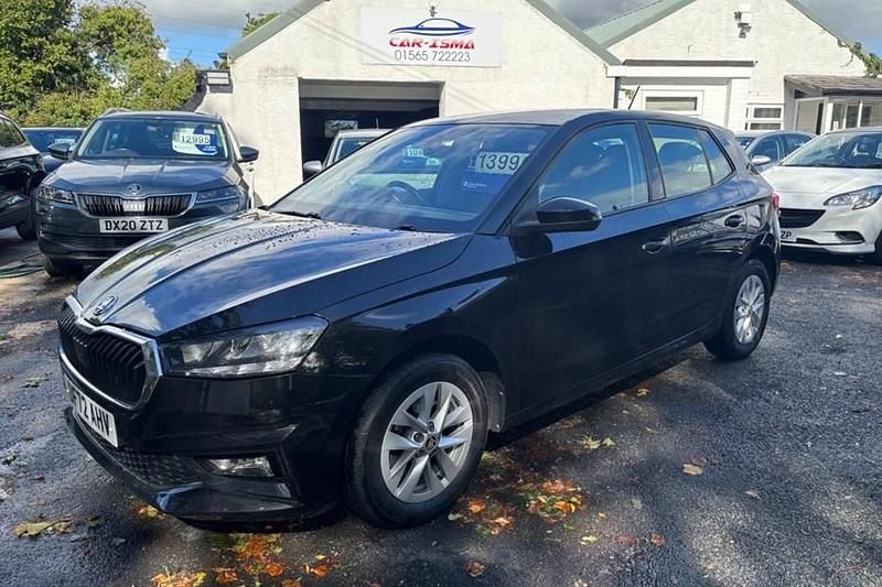 Used Skoda Fabia Comfort 110 HP (80 kW) 2023 Black Hatchback