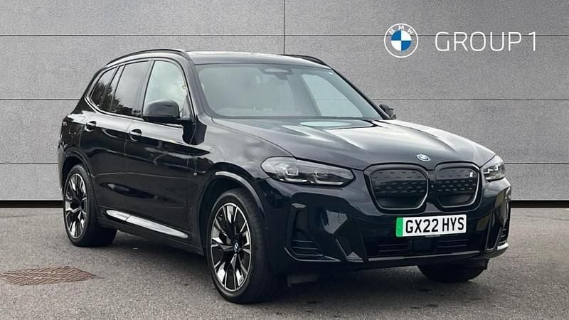 Black Used 2022 BMW iX3 M Sport SUV | £31,875 (Fair price) - Image 1/4
