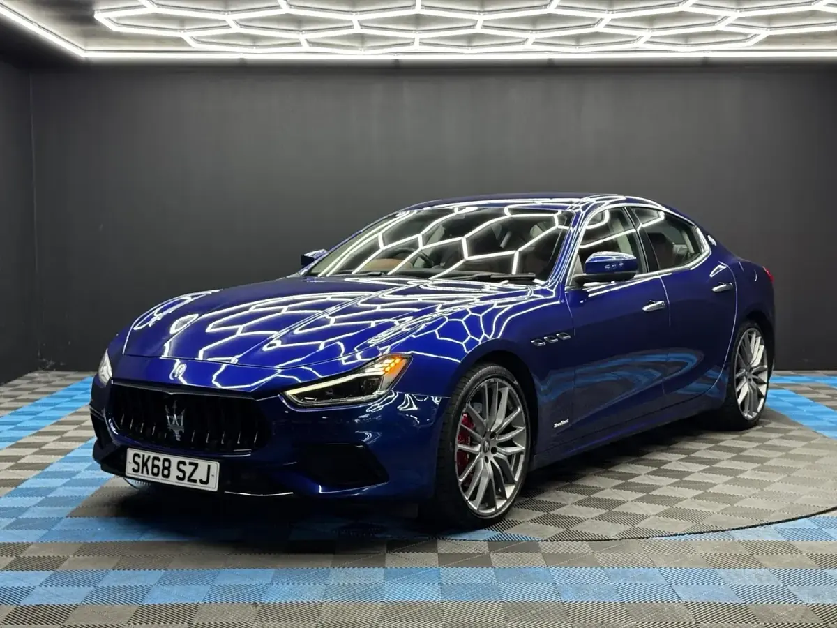 Used Maserati Ghibli 2018 Blue Sedan