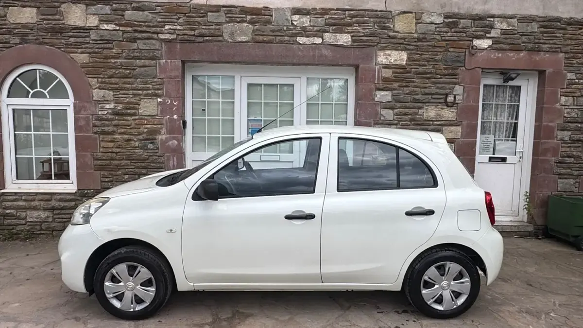 Used Nissan Micra Visia 2013 White Hatchback