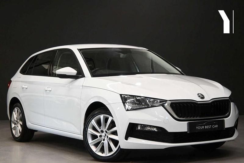 Used Skoda Scala SE L 150 HP (110 kW) 2021 White Hatchback