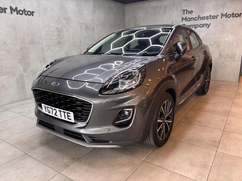 Grey Used 2022 Ford Puma Titanium Hatchback | £14,160 (Good price) - Image 1/4