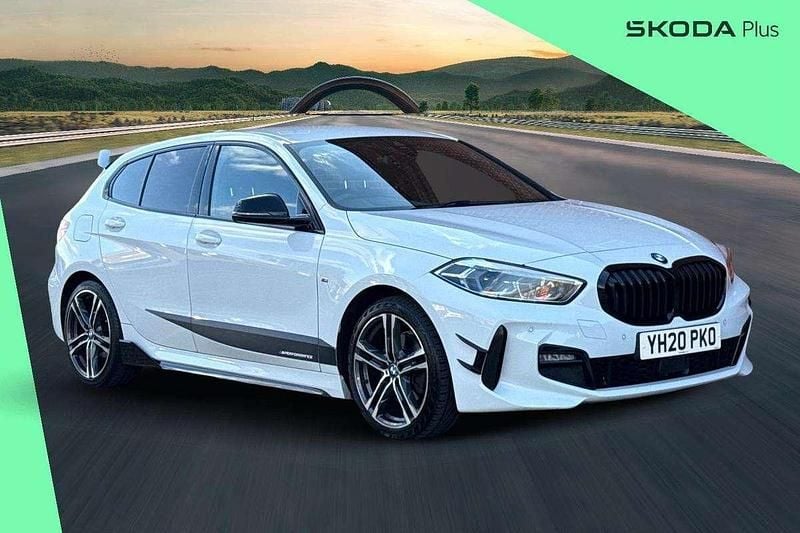 White Used 2020 BMW 118 M Sport Hatchback | £15,500 (Good price) - Image 1/4