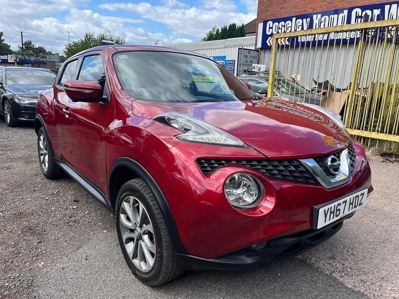 Used Nissan Juke Tekna 2017 Red SUV