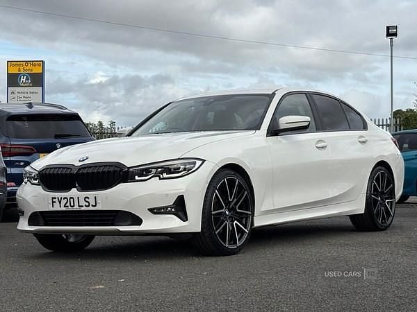 White Used 2020 BMW 318 Sedan | £16,990 (Fair price) - Image 1/4