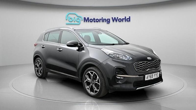 Used Kia Sportage GT-Line 174 HP (127 kW) 2019 Black SUV