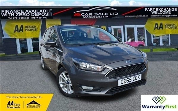 Grey Used 2015 Ford Focus Zetec Hatchback | £7,375 (Fair price) - Image 1/1