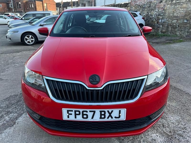 Usado Skoda Rapid SE 95 HP (69 kW) 2017 Vermelho Citadino