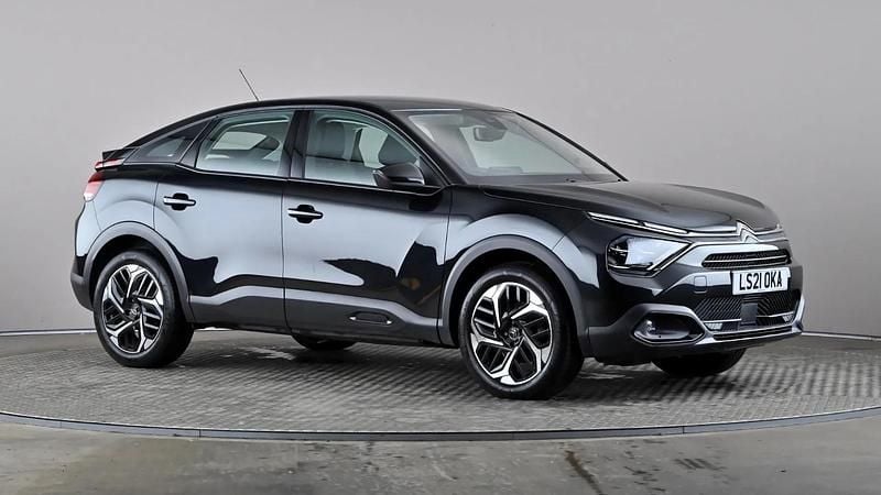 Black Used 2021 Citroën C4 PureTech Hatchback | £13,798 (Good price) - Image 1/4