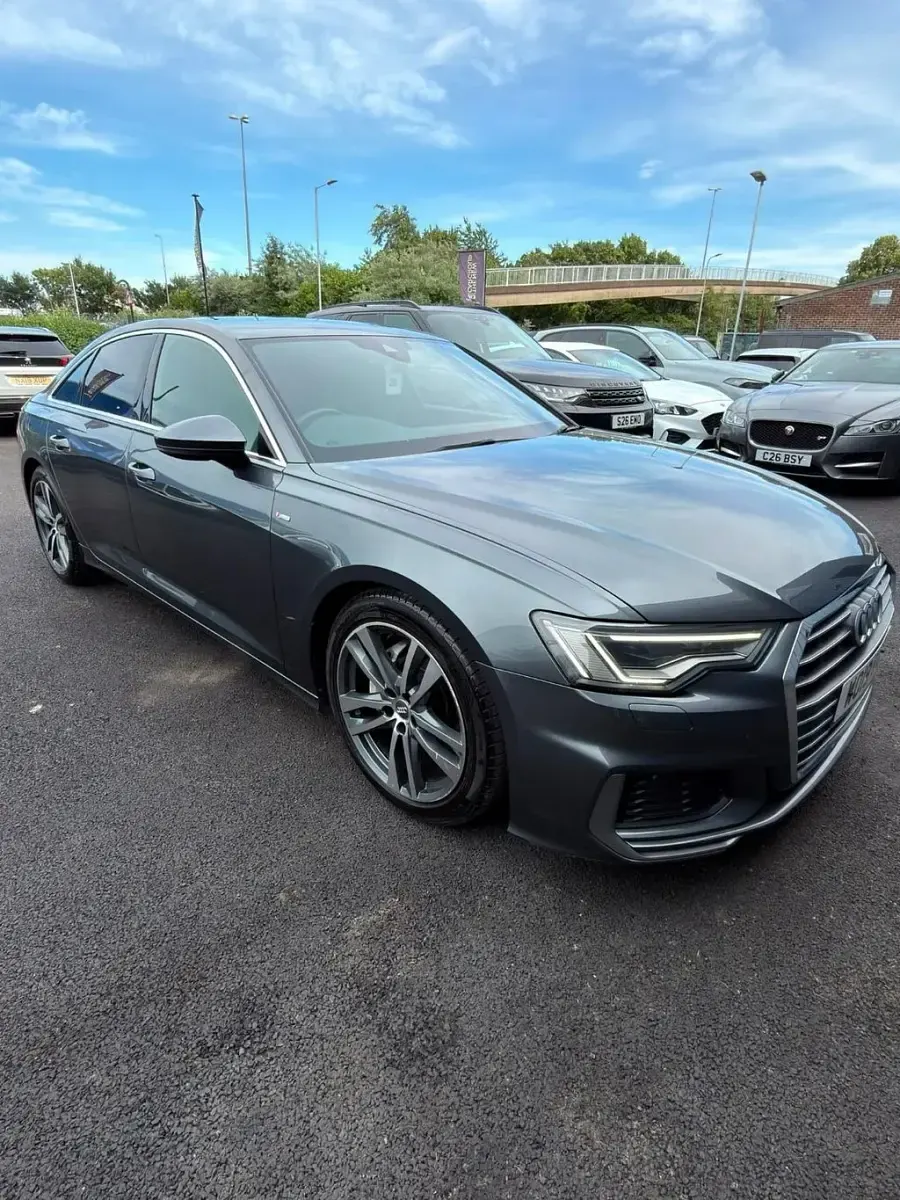 Used Audi A6 S-Line 204 HP (150 kW) 2019 Grey Sedan
