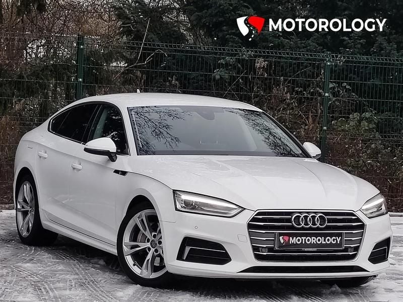 White Used 2017 Audi A5 Sportback Sport Hatchback | £11,995 (Fair price) - Image 1/4