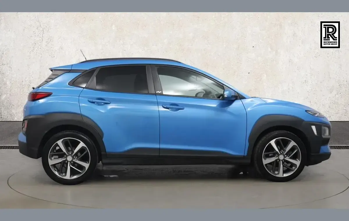 Used Hyundai Kona Edition 120 HP (88 kW) 2019 Blue SUV