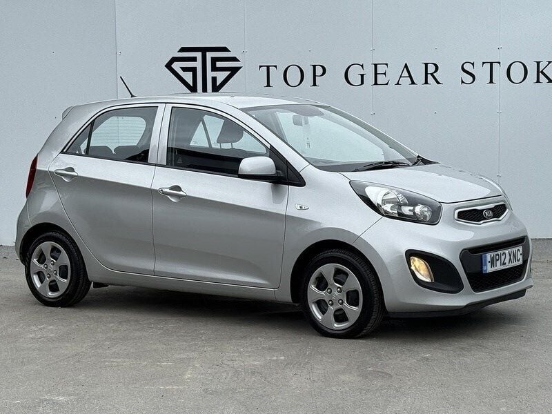 Silver Used 2012 Kia Picanto Hatchback | £4,995 (A bit pricey) - Image 1/4