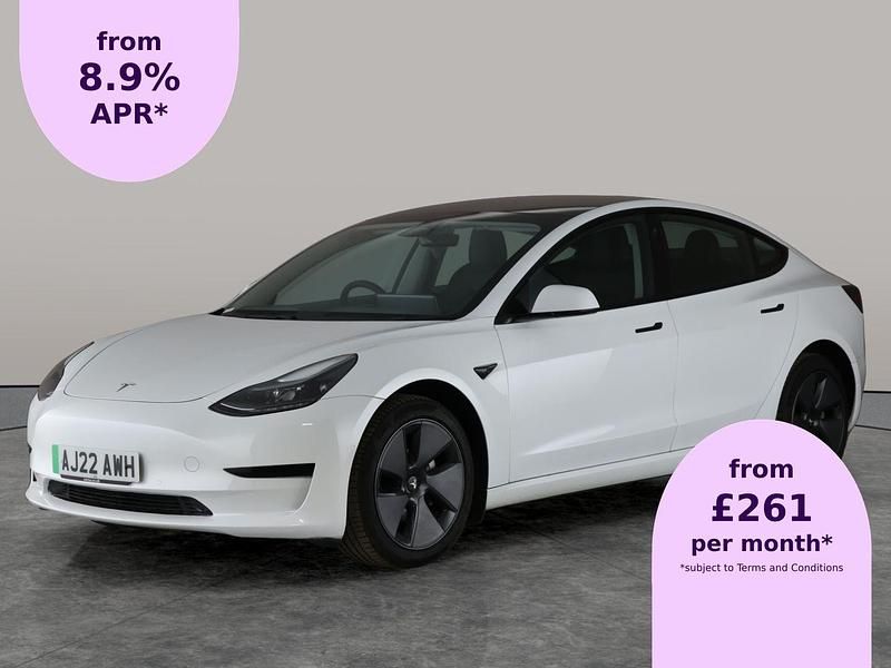 White Used 2022 Tesla Model 3 Sedan | £17,895 (Super price) - Image 1/2