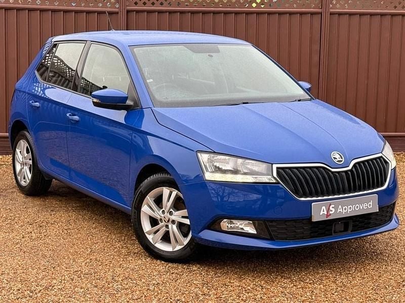 Used Skoda Fabia SE 2021 Blue Hatchback