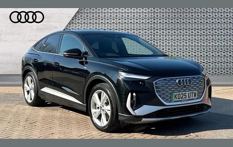 Used Audi Q4 Sportback e-tron S-Line 206 kW (281 HP) 2025 Black SUV