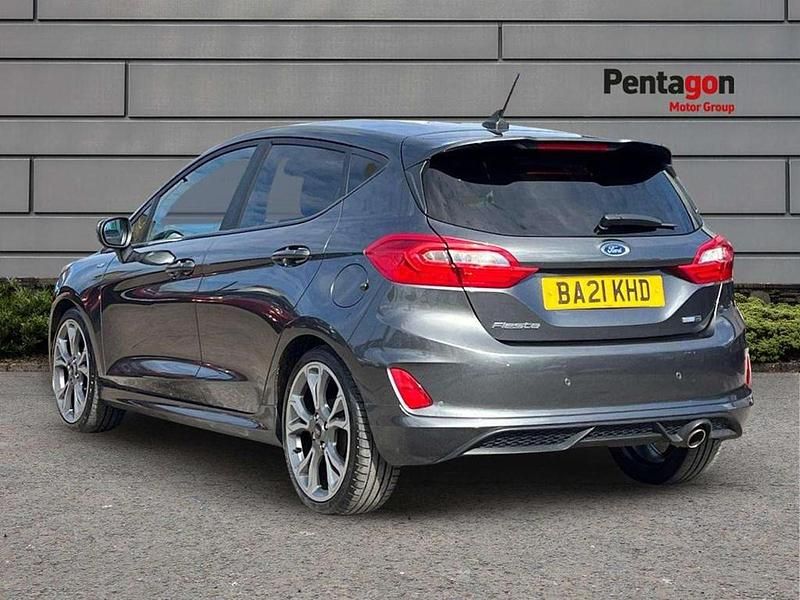 Used Ford Fiesta ST-Line X 123 HP (90 kW) 2021 Grey Hatchback