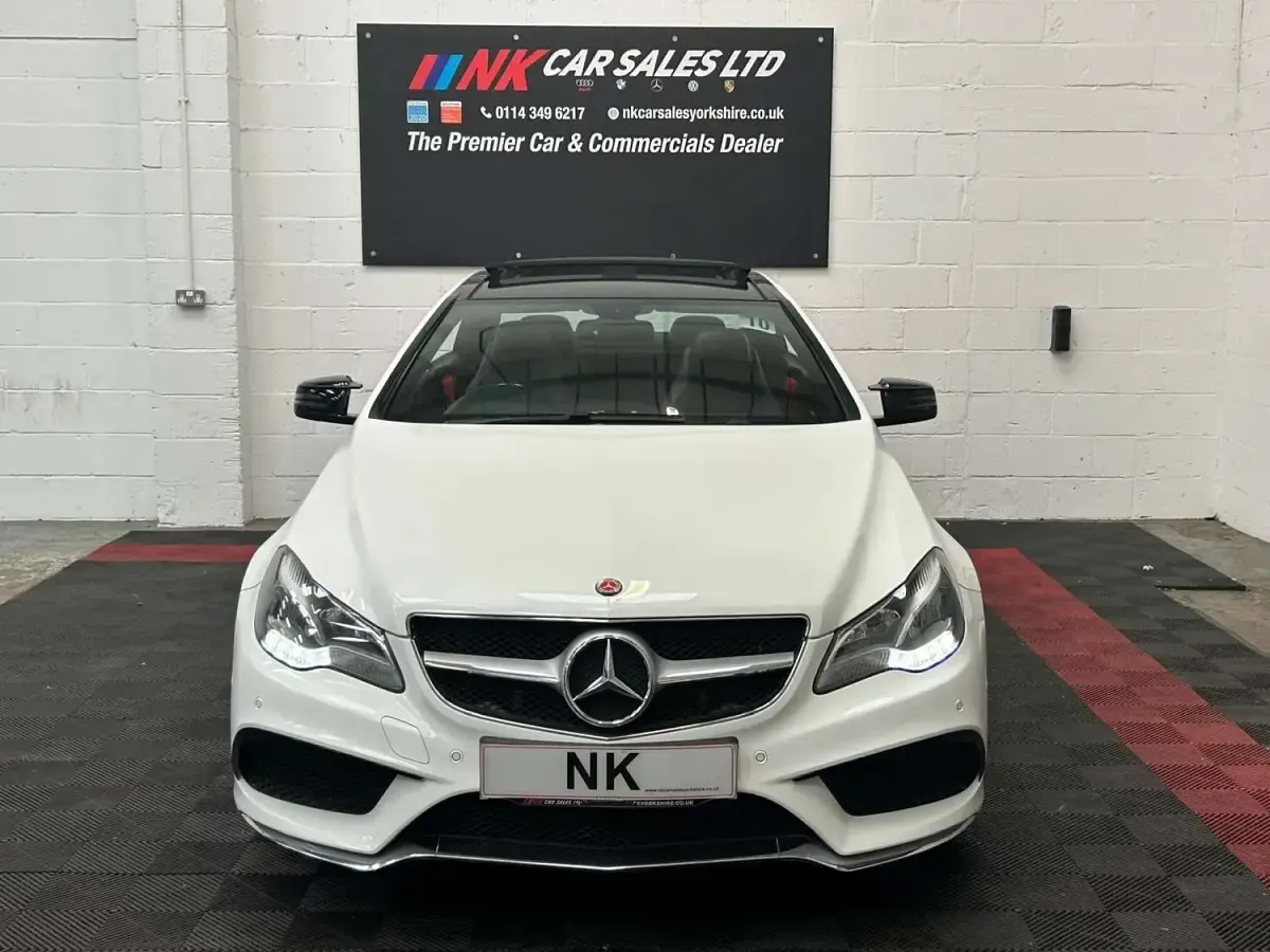Used Mercedes E250 AMG 204 HP (150 kW) 2014 White Coupe