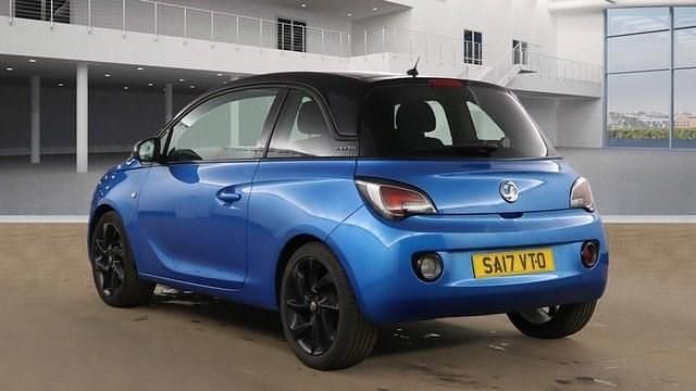 Second-hand Vauxhall Adam S 70 CP (51 kW) 2017 Albastru Hatchback