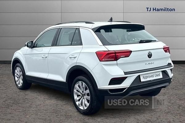 Usado VW T-Roc SE 150 HP (110 kW) 2021 Branco SUV