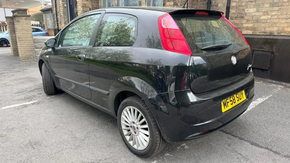 Used Fiat Grande Punto 2008 Black Hatchback