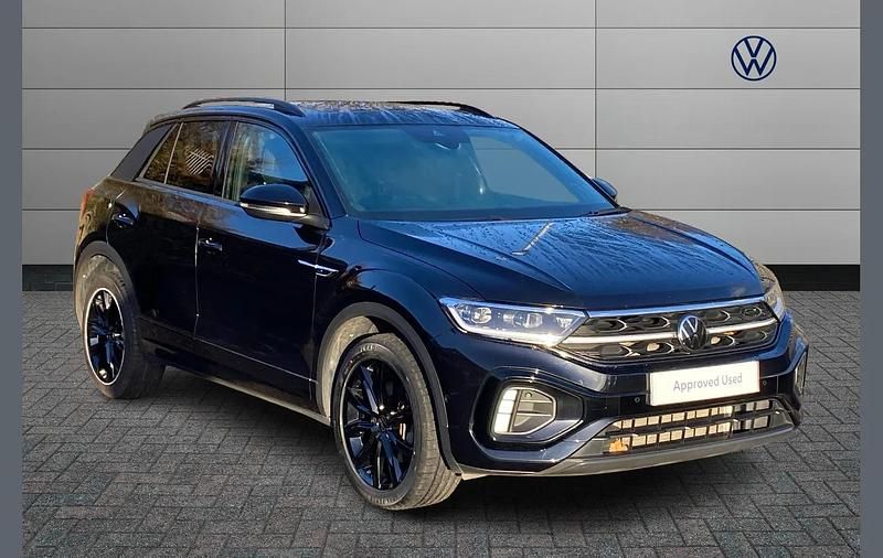 Black Used 2024 VW T-Roc R-line SUV | £24,737 (Fair price) - Image 1/4