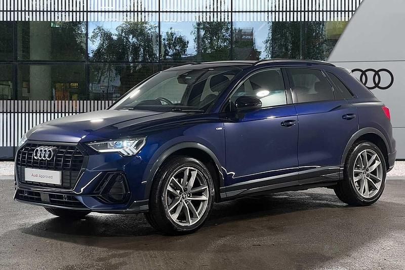 Used Audi Q3 Black Edition 150 HP (110 kW) 2023 Blue SUV