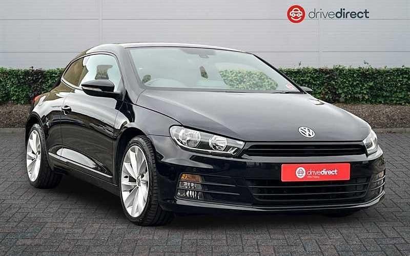 Black Used 2017 VW Scirocco GT Coupe | £12,641 (Fair price) - Image 1/4