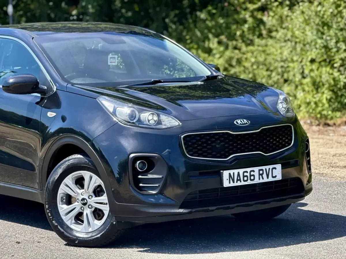 Used Kia Sportage 114 HP (83 kW) 2016 Black SUV