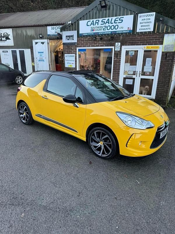 Used DS Automobiles DS3 Cabriolet 2016 Yellow Cabriolet