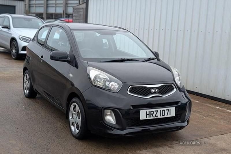 Used Kia Picanto 68 HP (50 kW) 2014 Black Hatchback